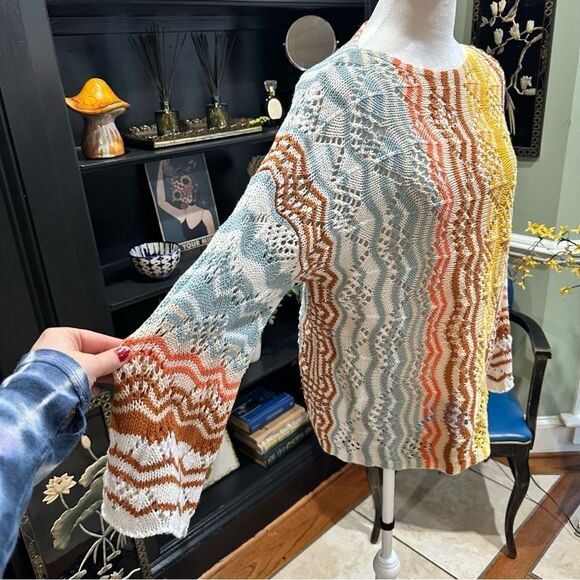 Cato hazel eyes knit sweater top size Medium - Picture 3 of 10